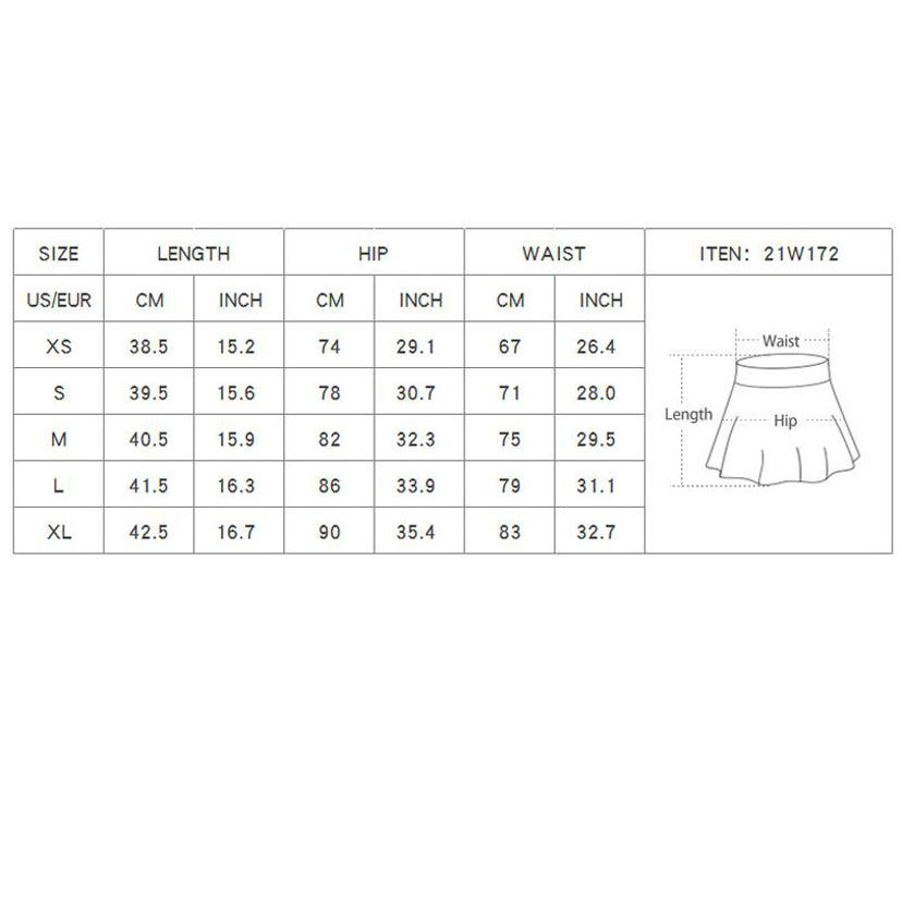 Women's Tennis Golf Skirts High Waisted with Pockets