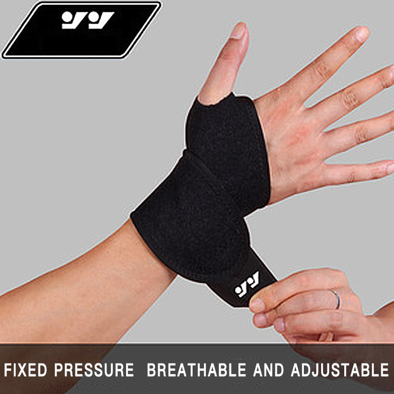 1pc Fitness Training Wrist Strap; Anti Sprain Protectors; Badminton; Volleyball; Basketball; Fitness Wristbands For Men And Women; Fitness Protection And Fixed Bandages