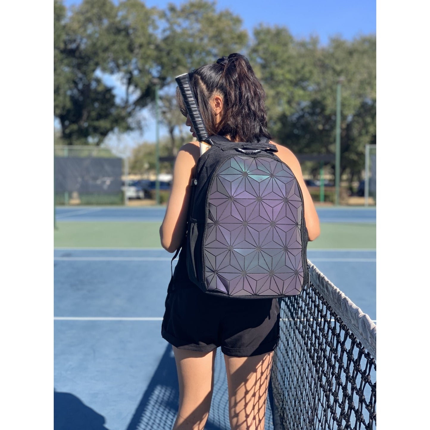 Cool Design Bag; Best For Tennis Backpack; Pickleball Bag; School Backpack; Gym Bag and Travel Backpack; Separated Fit 2 Rackets